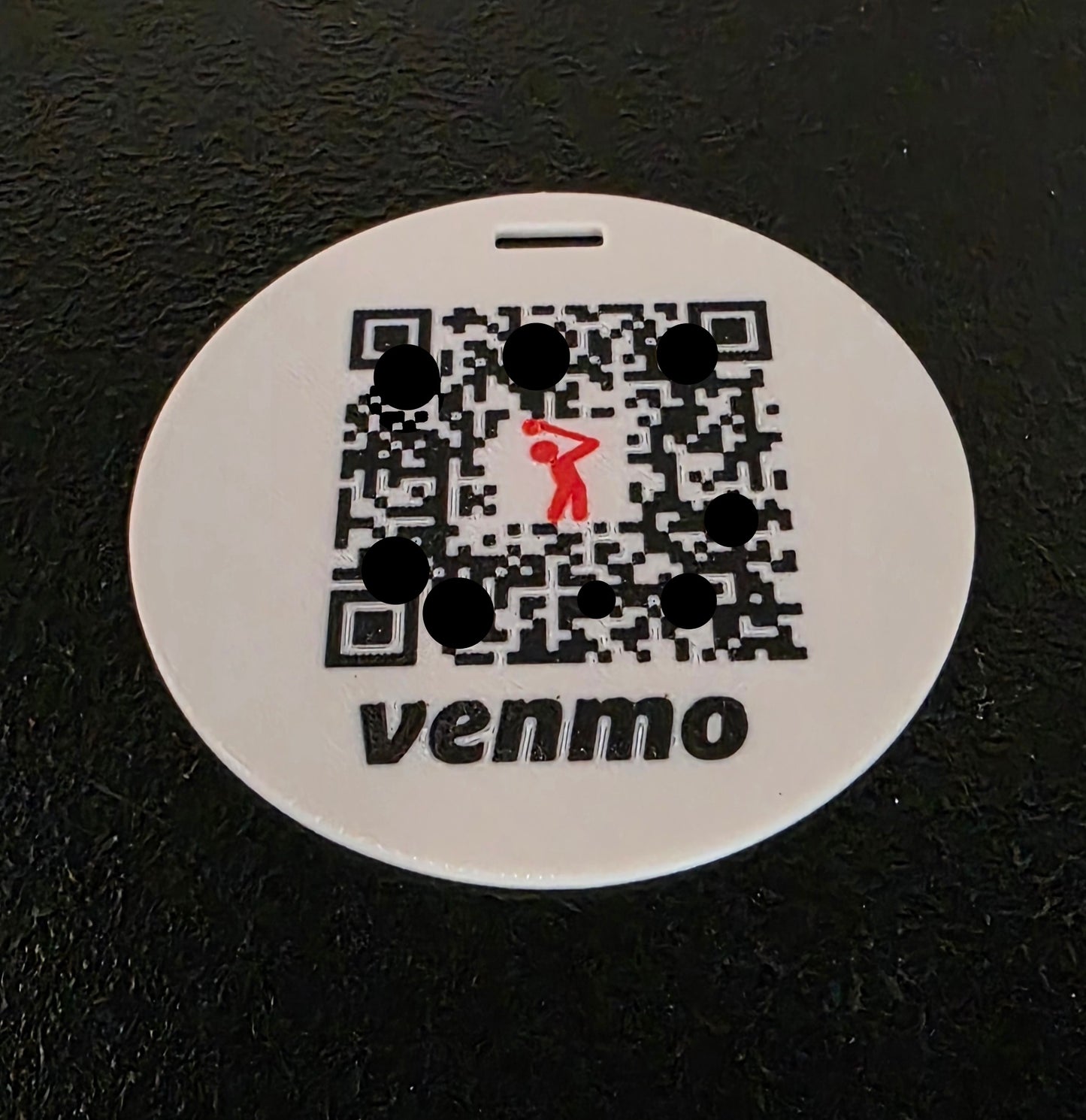 Golf Bag Tag (Venmo Bet Collector)
